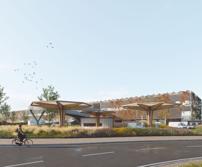 2 b-ground arquitectura Hi Life Plataformas logisticas Hidrogenera Atalayuela